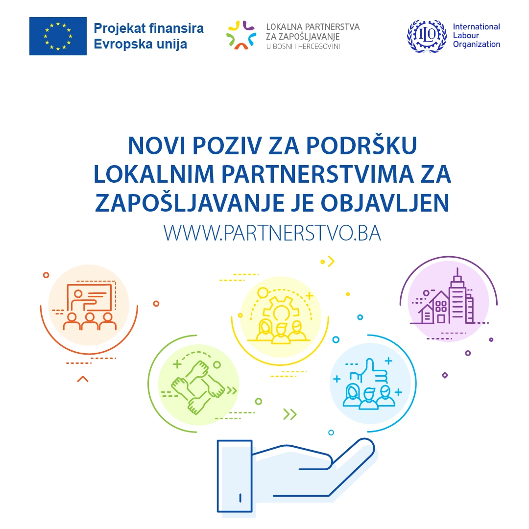 Objavljen Poziv za podršku lokalnim partnerstvima za zapošljavanje